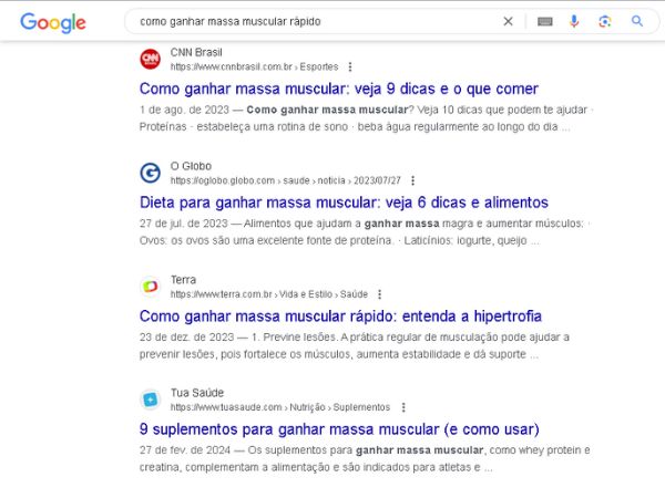 resultados de pesquisa no google 3